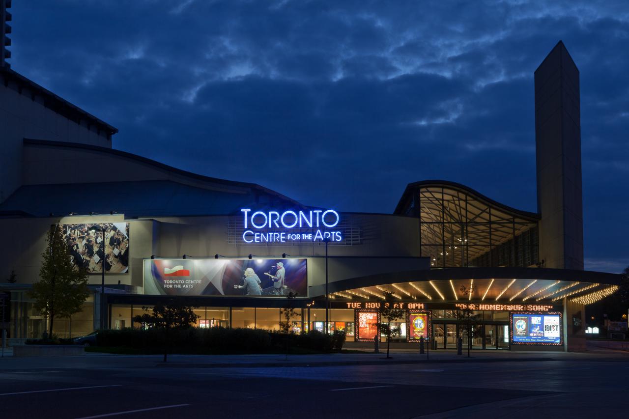 تغییر نام دو مرکز اجرای هنری بزرگ تورنتو