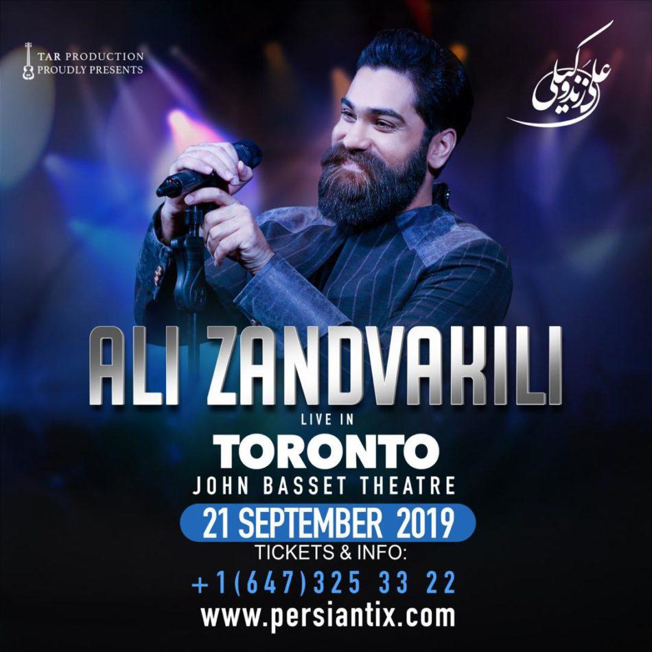 کنسرت علی زند وکیلی در تورنتو