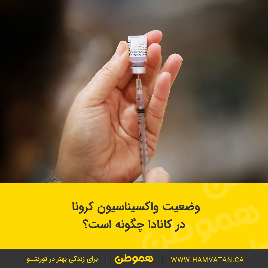وضعیت واکسیناسیون کرونا در کانادا چگونه است؟