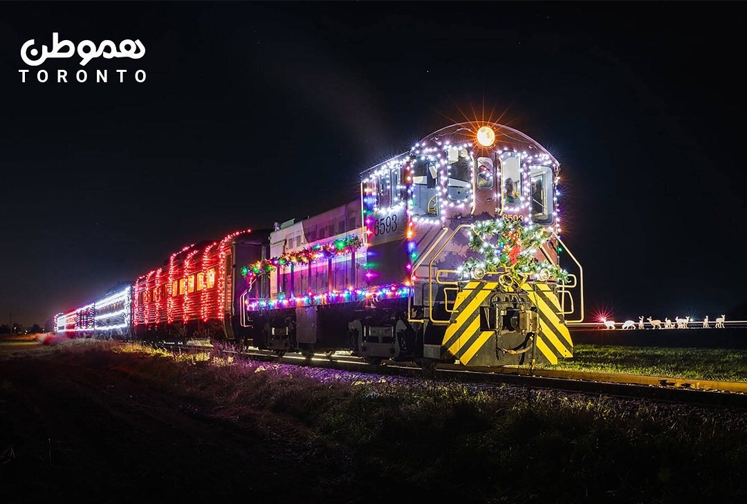قطار جادویی سانتا امسال هم به آنتاریو می آید