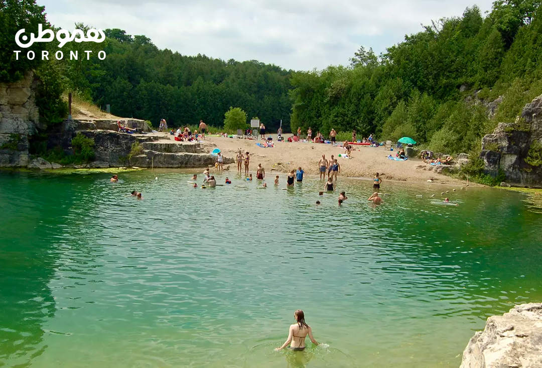 ۴ مکان رویایی در طبیعت آنتاریو برای شنا در تابستان امسال