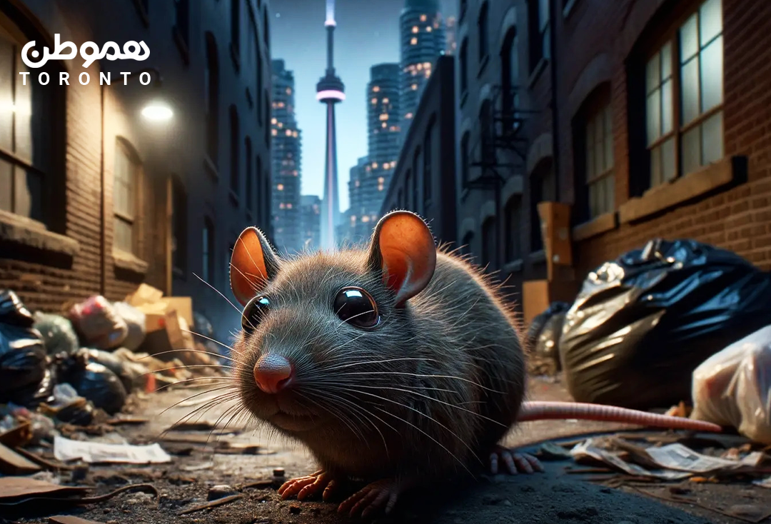جمعیت موش‌ها در «تورنتو»  از بقیه شهرهای کانادا بیشتر است