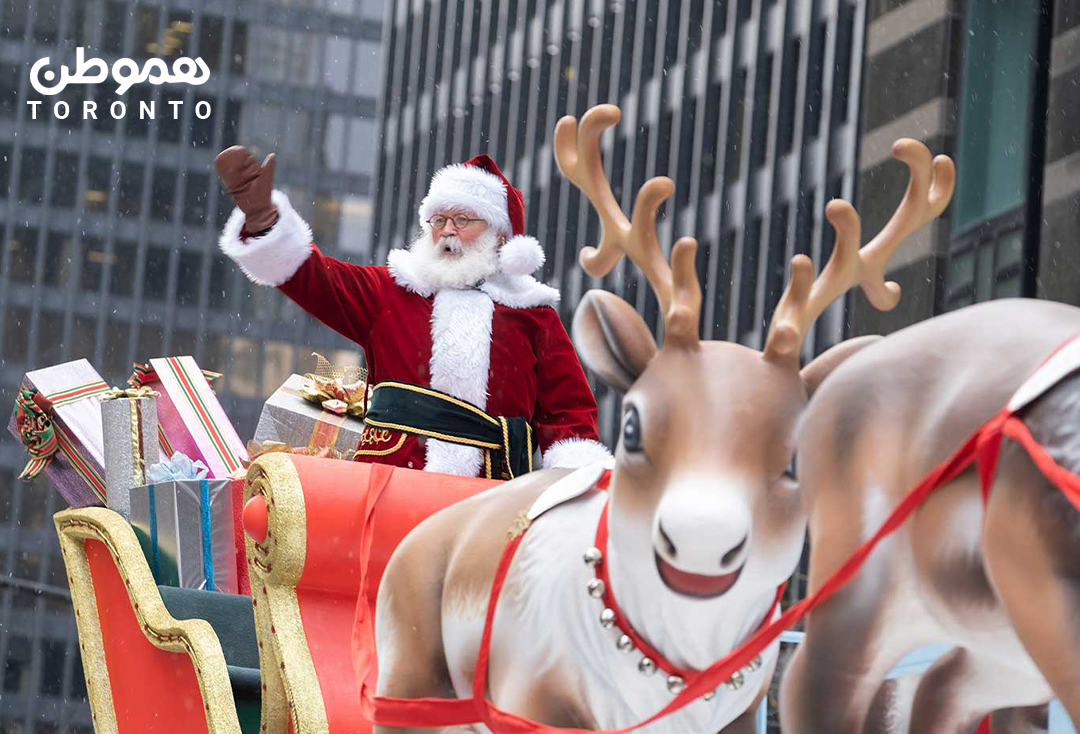 بابانوئل به تورنتو می آید رژه سنتا – یکشنبه ۲۶ نوامبر