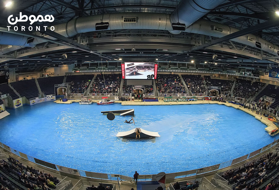 بزرگترین دریاچه سرپوشیده جهان در تورنتو Toronto International Boat Show