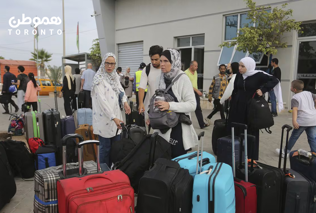 فلسطینی‌هایی که از غزه به کانادا پناه آورده‌اند کمک‌های مالی و خدمات رایگان دریافت می‌کنند