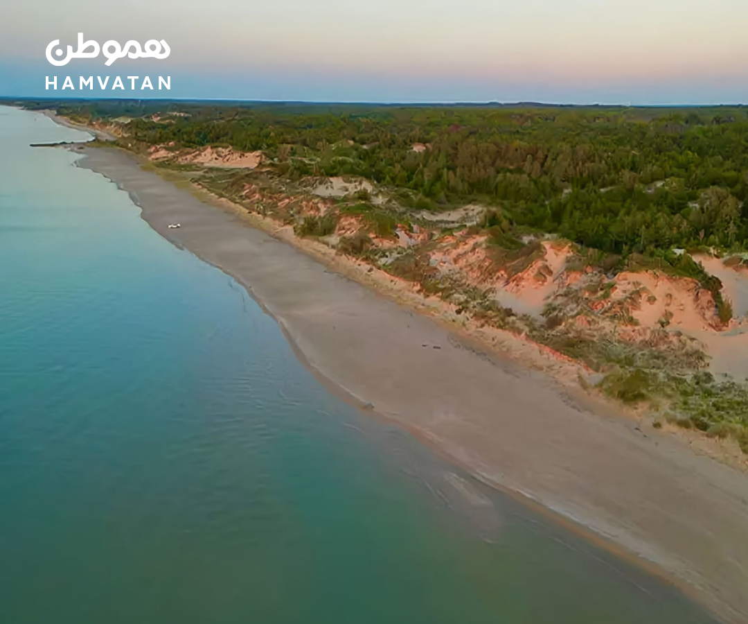 ساحل Ipperwash در آنتاریو یک مقصد آرام و خلوت تابستانی