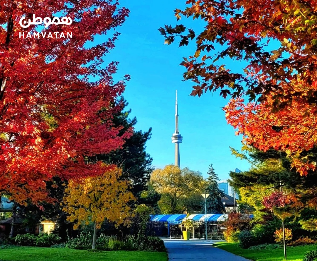 ۵ مکان عالی در تورنتو برای تماشای پاییز اگر نمی‌خواهید راه دور بروید