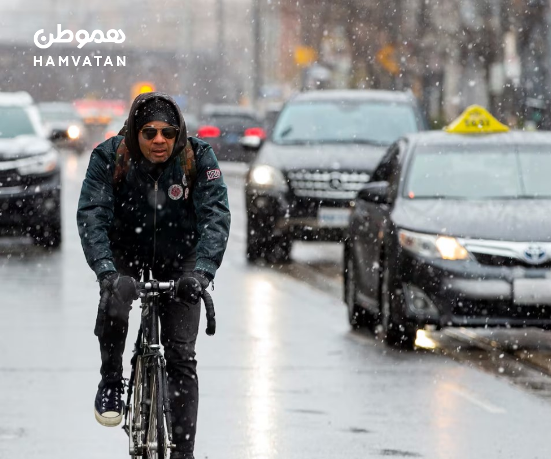 ساکنان GTA هفته را با هوای سرد و بارش برف صبحگاهی آغاز می‌کنند