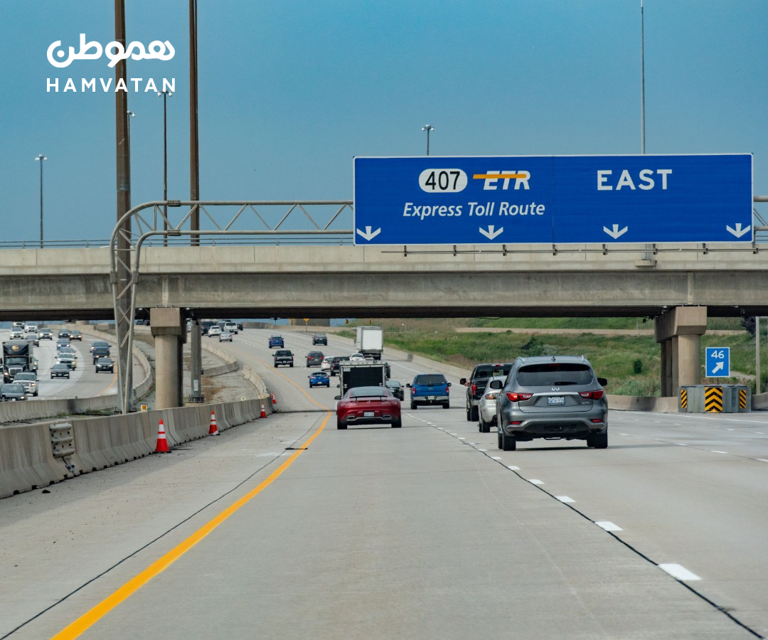 عوارض بزرگراه ۴۰۷ در آنتاریو از اول ژانویه زیاد می‌شود