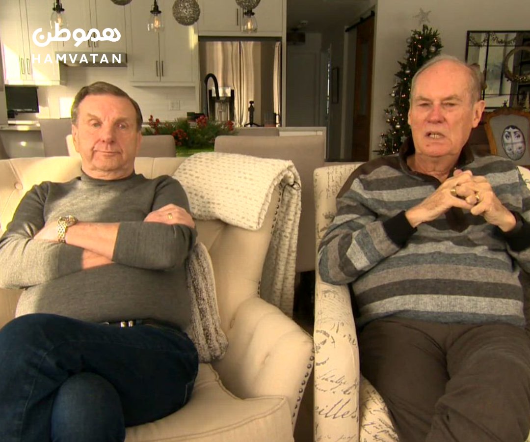 این دو برادر، یکی در کبک و یکی در هلند به لطف آزمایش DNA همدیگر را پیدا کرده‌اند