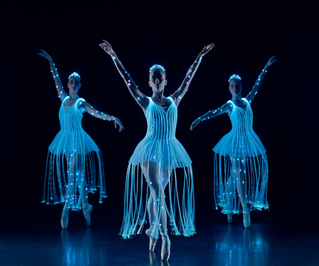 نمایش باله «زیبای خفته» و «سیندرلا» با لباس‌های نورانی در تورنتو