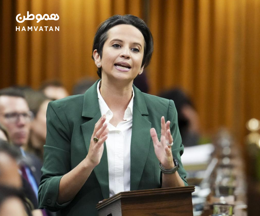 صدای رسای نماینده محافظه‌کار پارلمان کانادا در دفاع از مردم ایران و سرنگونی رژیم