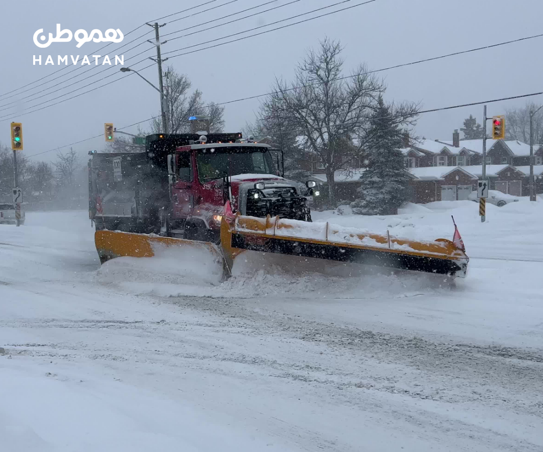 بیش از ۲ میلیون دلار جریمه طی ۲ هفته برای پارک کردن در مسیر برف‌روبی