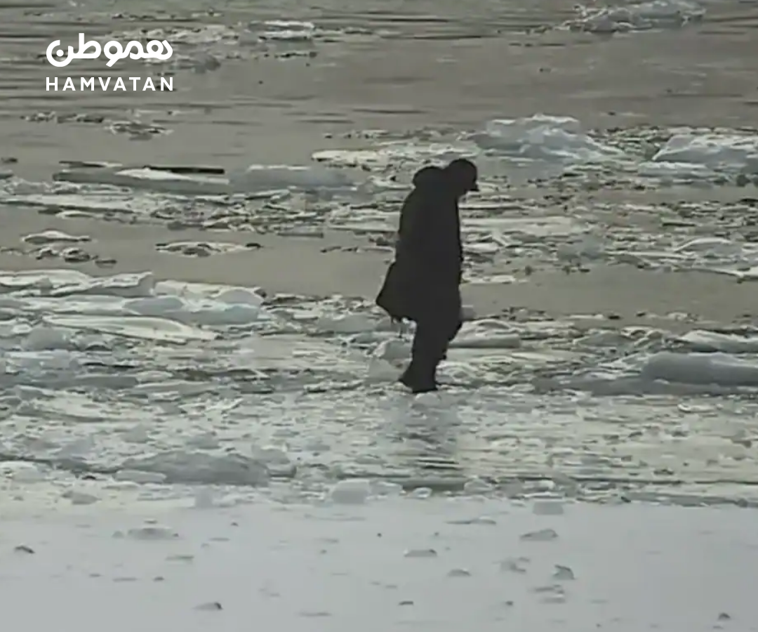 هشدار پلیس تورنتو به مردم: روی دریاچه یخ‌زده راه نروید