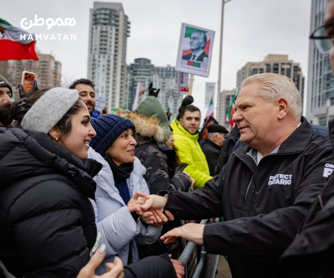 داگ فورد در مورد راهپیمایی تورنتو گفت: کامیونیتی‌های دیگر باید از ایرانیان الگو بگیرند