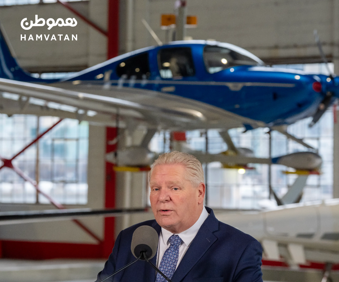 بعد از انتقادها از خرید جت برای داگ فورد: جت لازم بود اما آن را می‌فروشیم